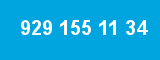 929 155 11 34